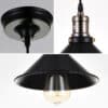 Agda Loft Black Street Lamp Style details