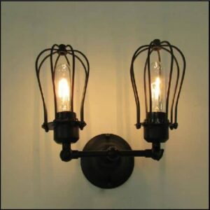 Kia Duo English Street Wall Lamp - front view