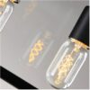 Kjell Glass Case Quadriplet Hanging Lamp - bulb details