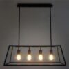 Kjell Glass Case Quadriplet Hanging Lamp - front view