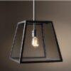 Kjell Glass Case Quadriplet Hanging Lamp - single