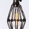 Klemens Flower Cage Customisable Hanging Ceiling Lamp - closed