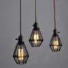 Klemens Flower Cage Customisable Hanging Ceiling Lamp - closed (2)