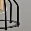 Werner Bird Cage Single Bulb Lamp - cage detailings