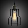 Werner Bird Cage Single Bulb Lamp- front view