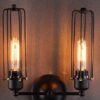 Ylva Twin English Style Street Wall Lamp - front view