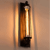 Bermuda Triangle Pencil Wall Light - on