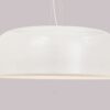 Laila Contemporary Dome Shaped Lamp white 2