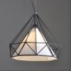 Pyramid Cage Hanging Lamp - front (3)