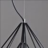 Pyramid Cage Hanging Lamp - front closeup (2)