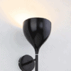 Single Tulip Wall Lamp - Black