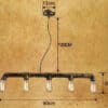 Industrial Pipe Hanging Lamp- measurements (1)
