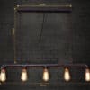 Industrial Pipe Hanging Lamp- measurements (2)