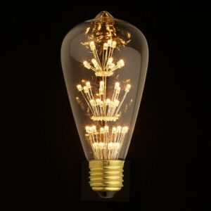LED ST64 teardrop bulb Starry Night