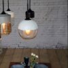 Comtemparary Glass jar Hanging Lamp - pinic