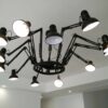 Evelina Tarantula Spider Legs Extendable Lighting - 12 bulb model