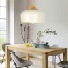 Ragnvald Modern Chestnut Lamp white dining lamps