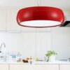 Smooth Tire Hanging Lamp -red