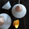 Wooden Top Cone Hanging Lamp - parts