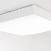 ridge square case ceiling lamp - white 2