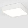 square case celing lamp - bottom view white