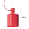 Cajsa Pendant Lamp red