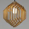 Hexagonal Cage Encasement Lamp-front (1)