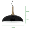 gudmund lollipop lamp measurement