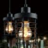 Ainaby Industrial Disk Cage pendant lights