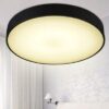 Aubergine Slice Ceiling Lamp - bottom 5