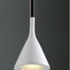 Frosted Conical Flask Lamp - front