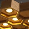 Honeycomb Hanging Lamp - Details