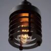 Industrial Disk Cage Lamp - bottom