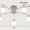Pillars of Nature Lamp - measurement 2