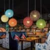 Rattatoon Rattan Globe Pendant Lamp - mixed 3