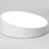 Roundly Inclined Lamp-front white