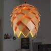 Tiki Pinecone Lamp - front