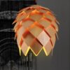 Tiki Pinecone Lamp - front 2