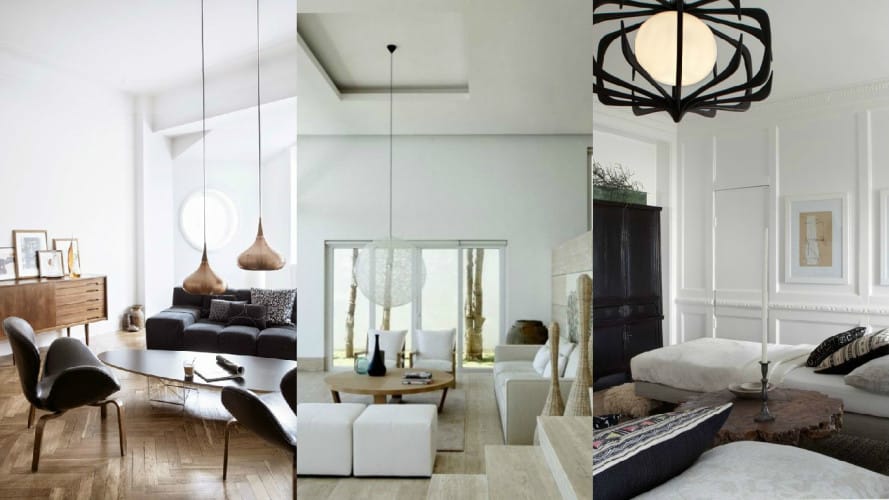 ceiling pendant lights for living room