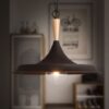 Broad Bell Hanging Lamp- front