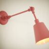 Classic Rustic Wall Lamp-Red
