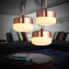 ELIS Copper Top Hanging Lamp 4