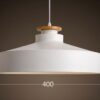 Fortress Base Hanging Lamp- Broad Measurement