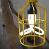 Mini Cage Frame Lamp- yellow side
