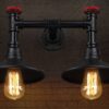 Twin Valve Wall Lamp-front 2