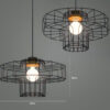 HILDURA-Bare-Essence-Web-Hanging-Lamp-T-Dome Dimensions
