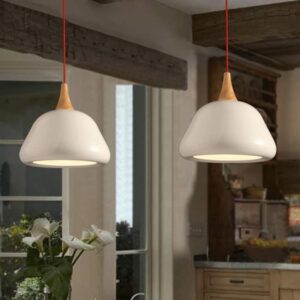 stylish-hanging-mushroom-lamp-kitchen
