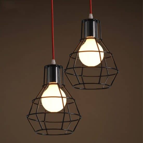 iron-mesh-ceiling-lamp-2-sets