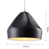 Pleethora Pendant Lamp - Model B Dark Grey