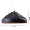 Pleethora Pendant Lamp - Model C Dark Grey